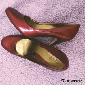 Burgundy heels